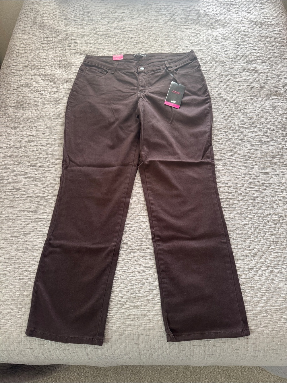 Lee Classic Fit Straight Leg Stretch Jeans